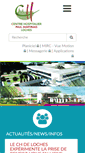 Mobile Screenshot of ch-loches.fr